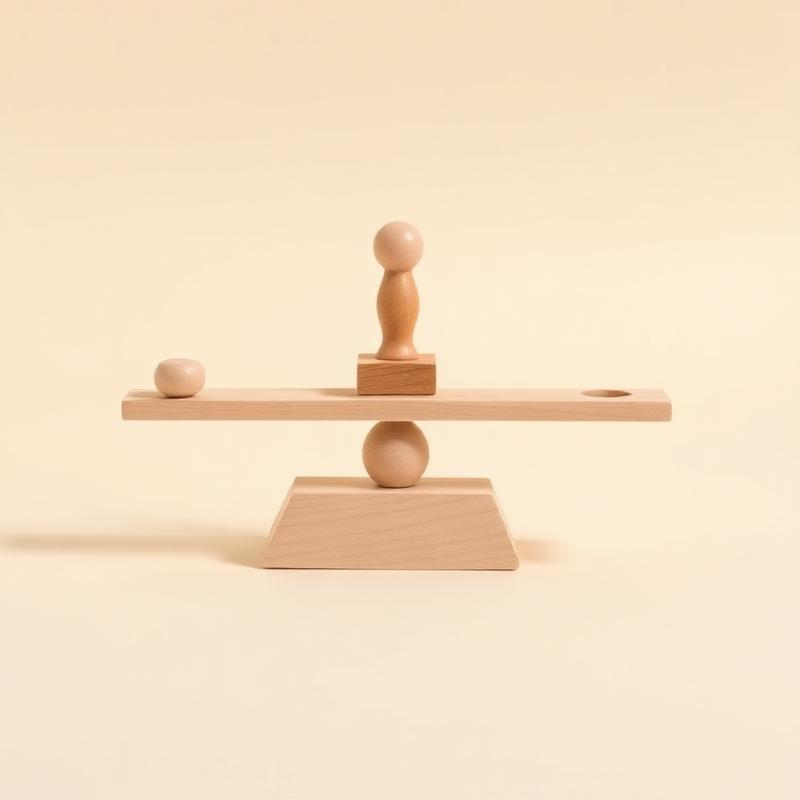 Équilibre en bois